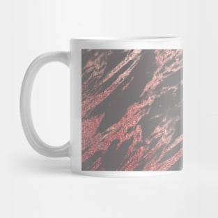 Charcoal rose gold Mug